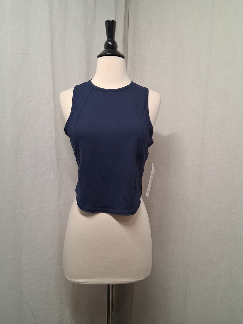 lululemon athletica Navy High-Neck Athletic Tank